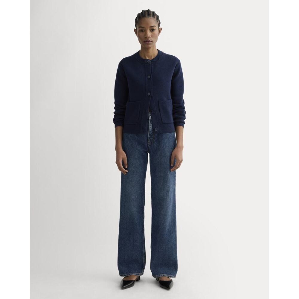 Everlane Women's '90s Forever Jean in Dark Indigo, Size 30